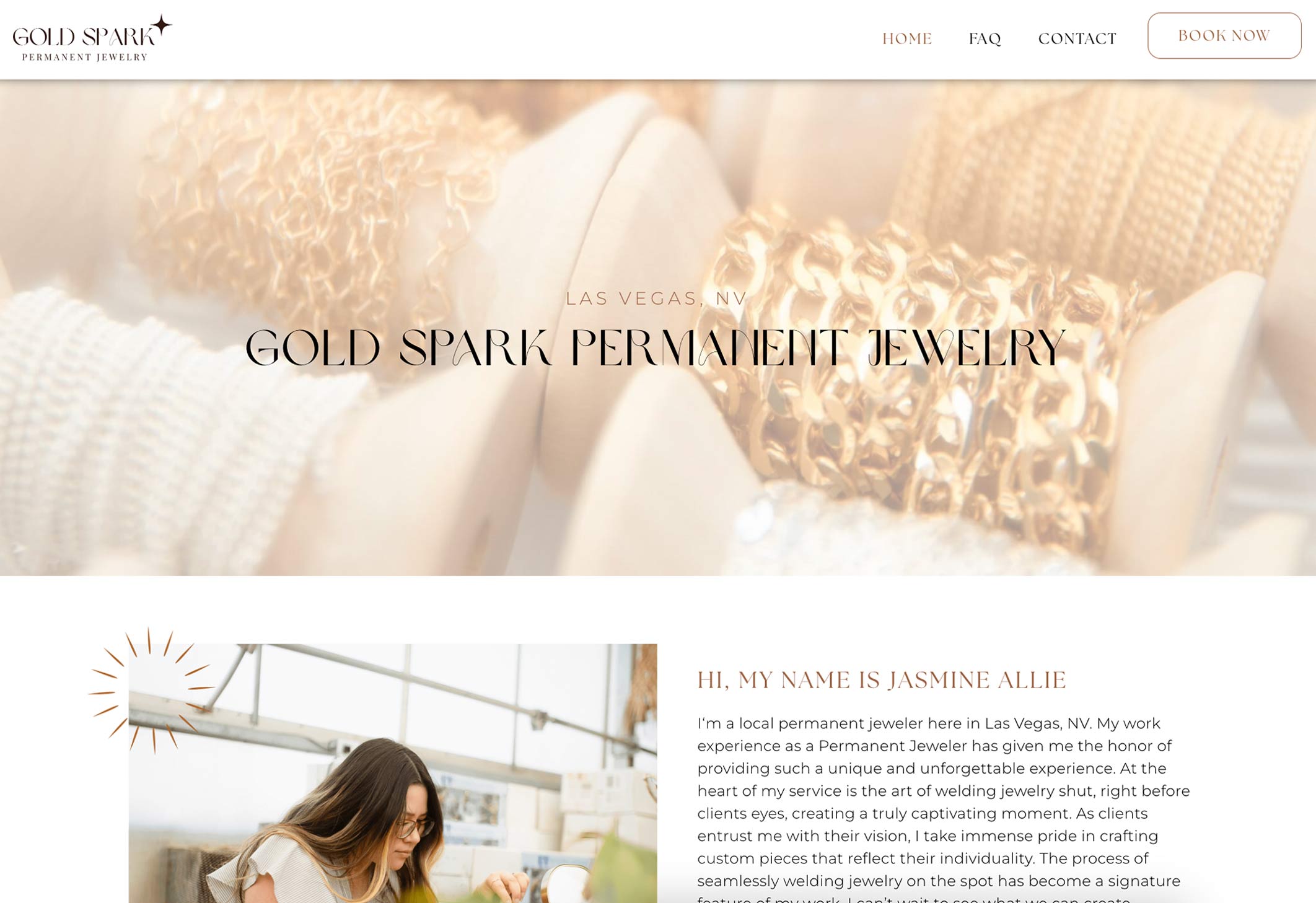 Gold Spark Web Design Las Vegas